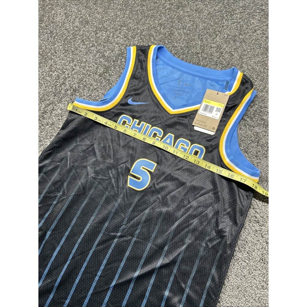 Nike Chicago Sky Angel Reese WNBA Jersey Womens Small Black DC9567-016 - Picture 6 of 8